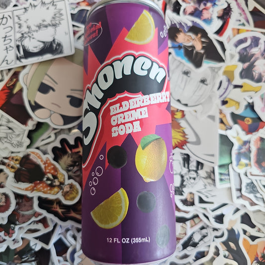 Shonen Elderberry Cream Soda