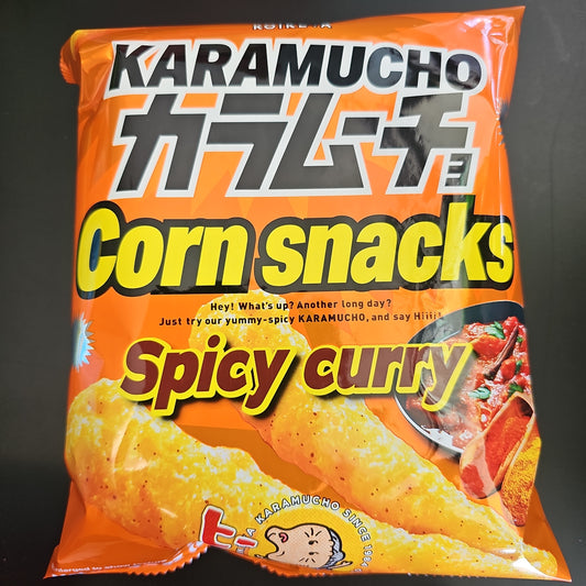 Karamucho Corn Snack Spicy Curry