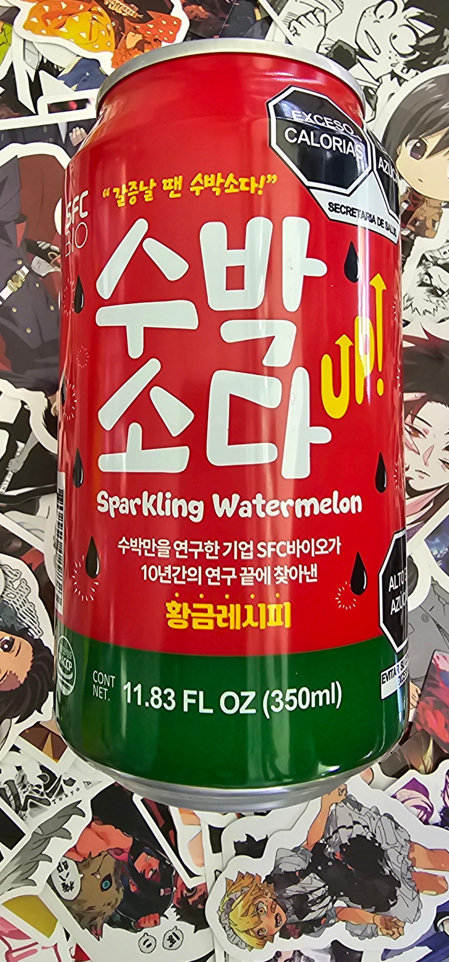 Bohae Watermelon 🍉 Soda (Korea)