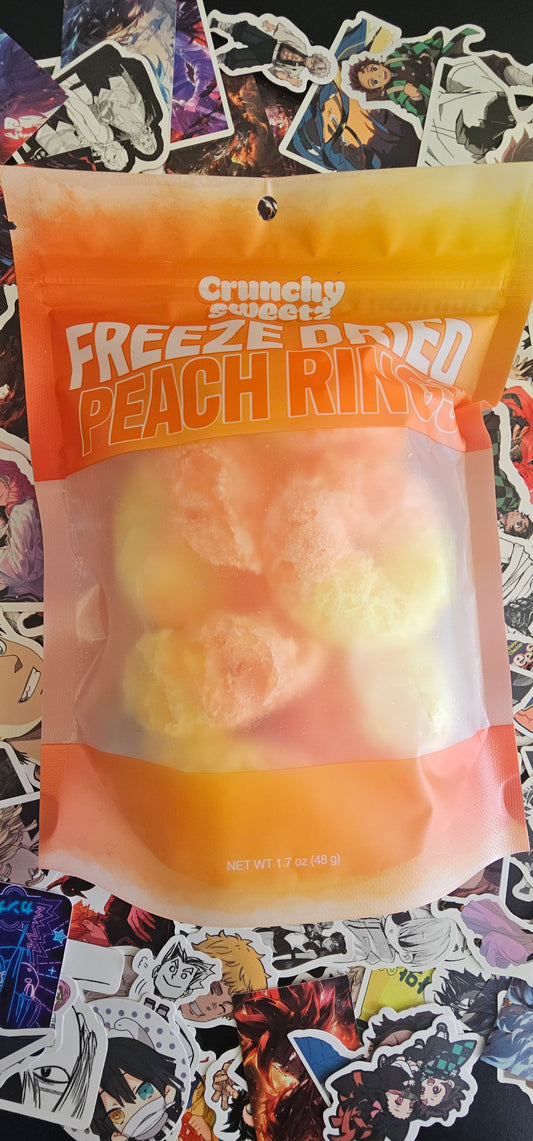 Freeze Dried Peach Rings