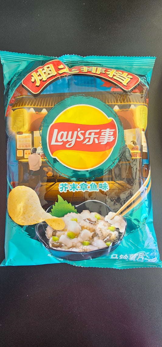 Lay's Wasabi & Octopus🐙